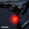 Lampka Rowerowa Tylna CYCLAMI CY110 Stop USB IPX6