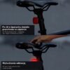 Lampka Rowerowa Tylna CYCLAMI CY110 Stop USB IPX6