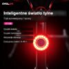 Lampka Rowerowa Tylna CYCLAMI CY120 Stop USB IP65