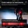 Lampka Rowerowa Tylna CYCLAMI CY120 Stop USB IP65