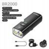 Mocna Lampka Rowerowa Przód CYCLAMI 2000LM 4500mAh