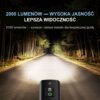 Mocna Lampka Rowerowa Przód CYCLAMI 2000LM 4500mAh