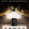 Mocna Lampka Rowerowa Przód CYCLAMI 2000LM 4500mAh