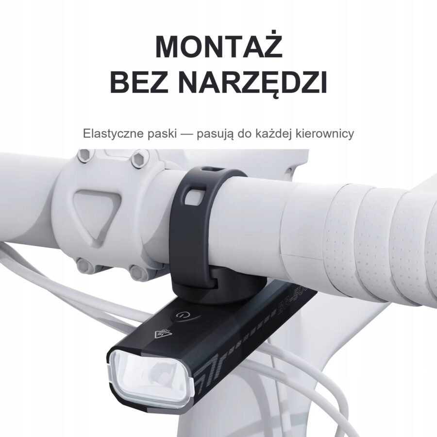 Lampka Rowerowa Przednia CYCLAMI BR500 500LM USB