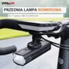 Lampka Rowerowa Przednia CYCLAMI BR500 500LM USB