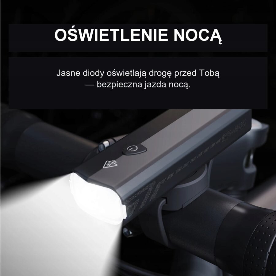 Lampka Rowerowa Przednia CYCLAMI BR500 500LM USB