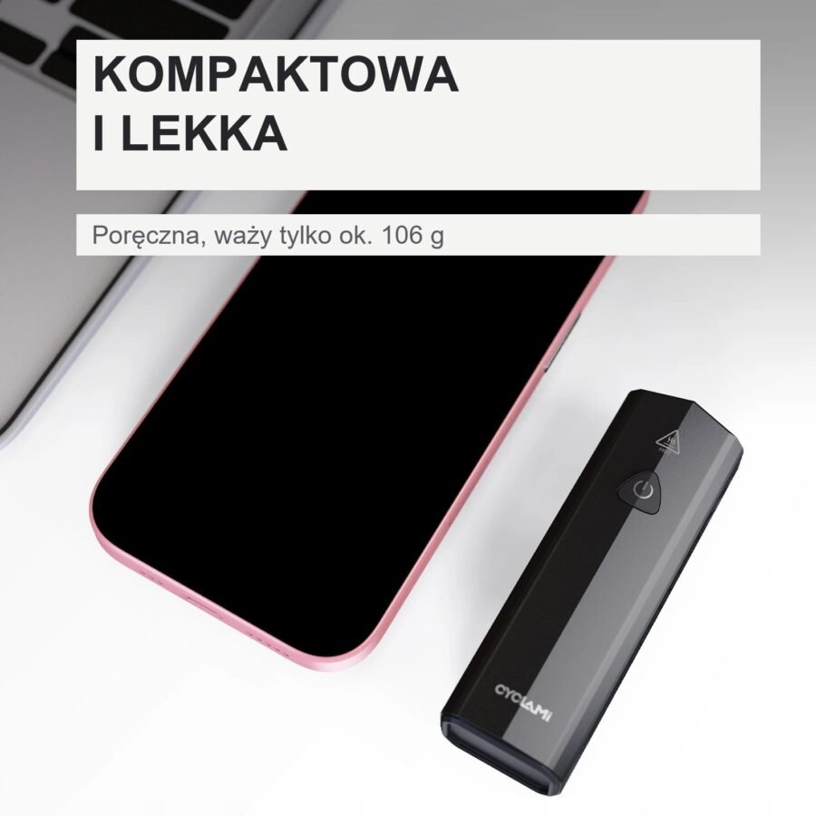 Lampka Rowerowa Przednia CYCLAMI BR500 500LM USB