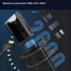 Lampka rowerowa przednia CYCLAMI X7 1000lm LED USB-C akumulator powerbank