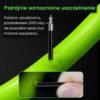al-i29mtb-2x-v45pr-pl-46g-green-3 Dętka rowerowa TPU 30g Zestaw 2szt 700c ETRTO 18/32-622 Presta 45mm