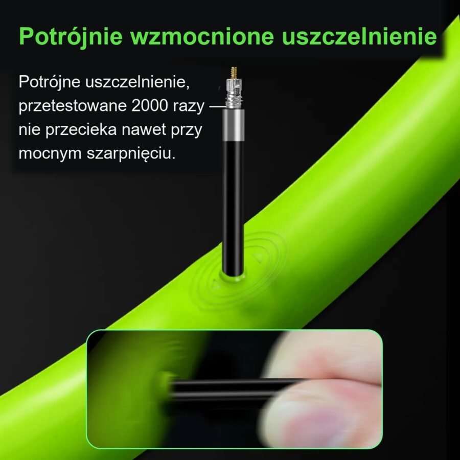 al-i29mtb-2x-v45pr-pl-46g-green-3 Dętka rowerowa TPU 30g Zestaw 2szt 700c ETRTO 18/32-622 Presta 45mm
