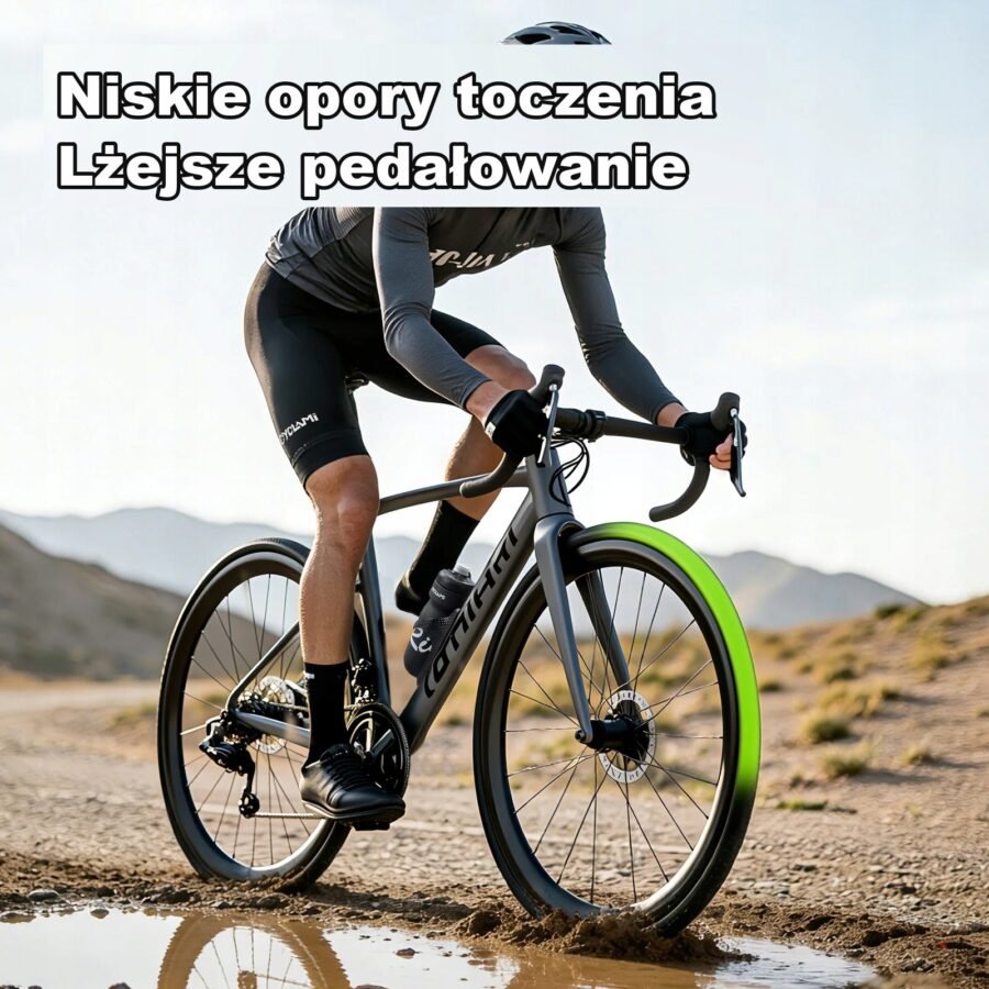 al-i700gt-v60pr-rvc-pl-50g-green-5 Dętka TPU Gravel MTB 29 32/47-622 Presta 60mm wymienny rdzeń wentyla 50g
