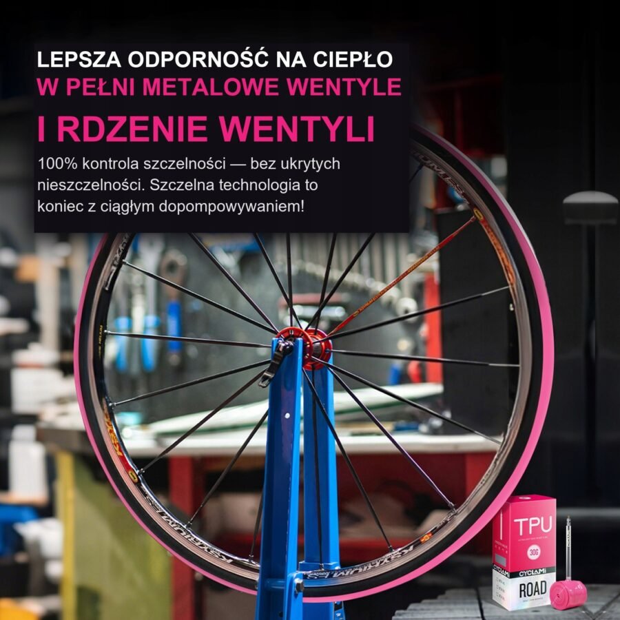 al-i700rt-v45pr-pl-30g-pink-5 Dętka Rowerowa 700c ETRTO 18/32-622 Wentyl PRESTA 65mm 30g