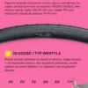 al-i700rt-v45pr-pl-30g-pink-8 Dętka Rowerowa 700c ETRTO 18/32-622 Wentyl PRESTA 65mm 30g