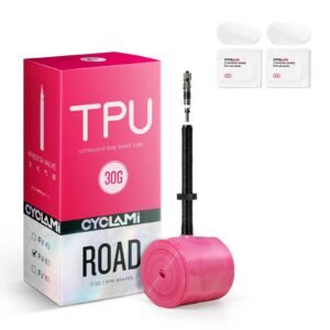 al-i700rt-v65pr-rvc-pl-30g-pink Dętka rowerowa TPU 700C 18/32-622 Presta 65mm wymienny rdzeń wentyla 30g